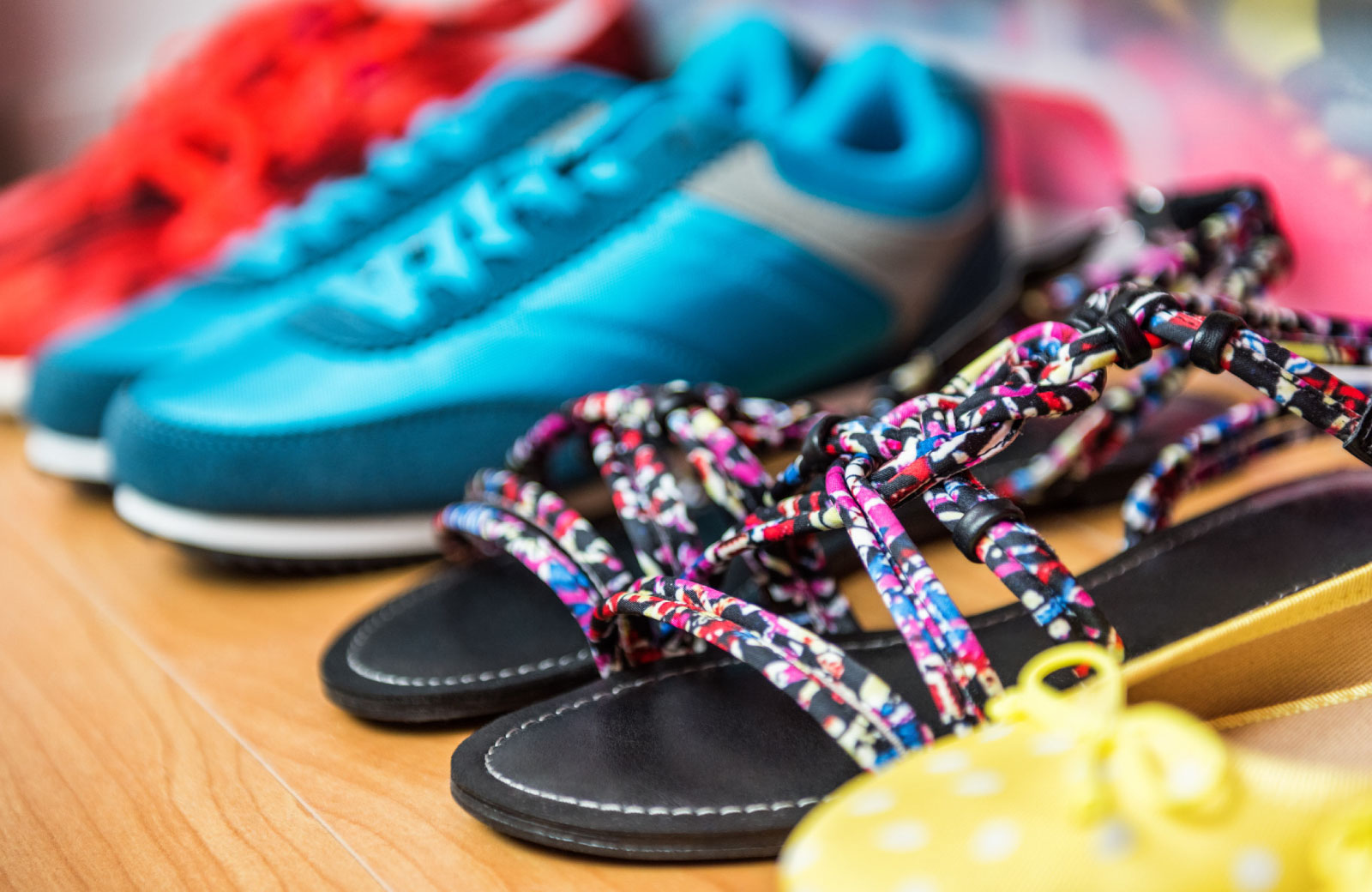 sandals and shoes