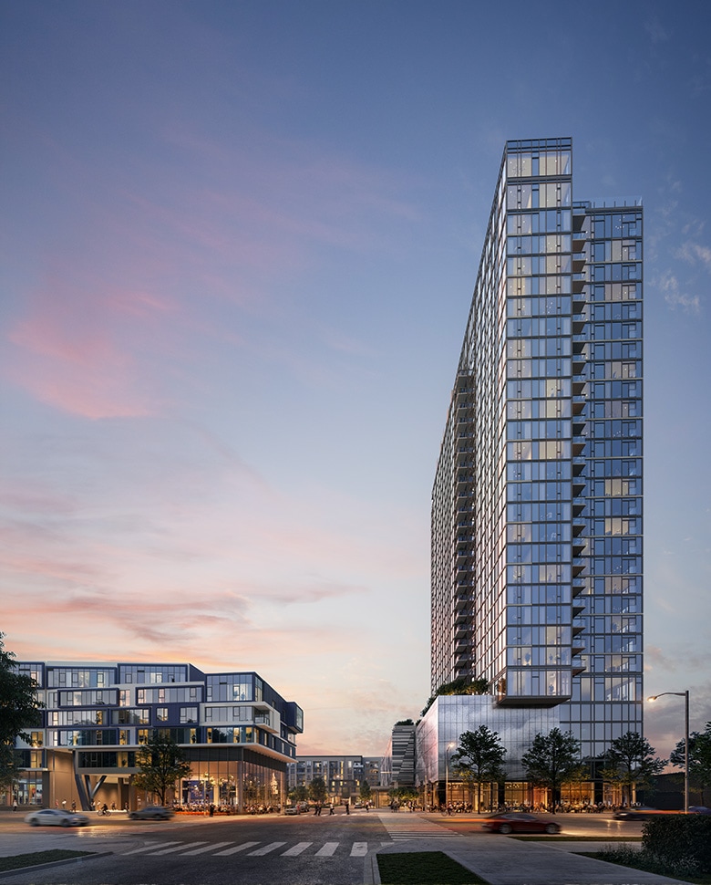Retail space is now available for shopping, dining and more.