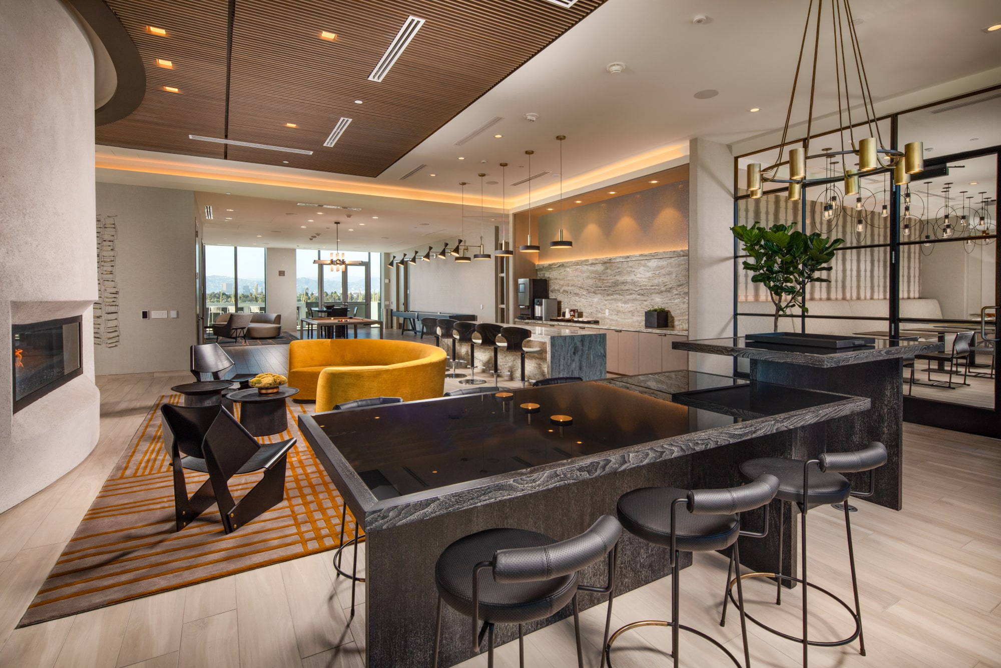 ARQ Residences — Great Room and Kitchen