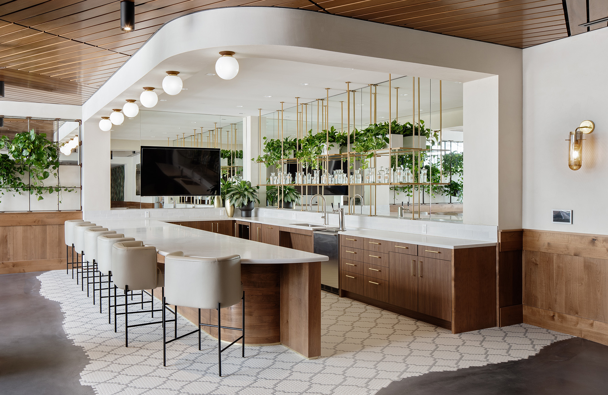 VOX Residences — Dining and bar area.