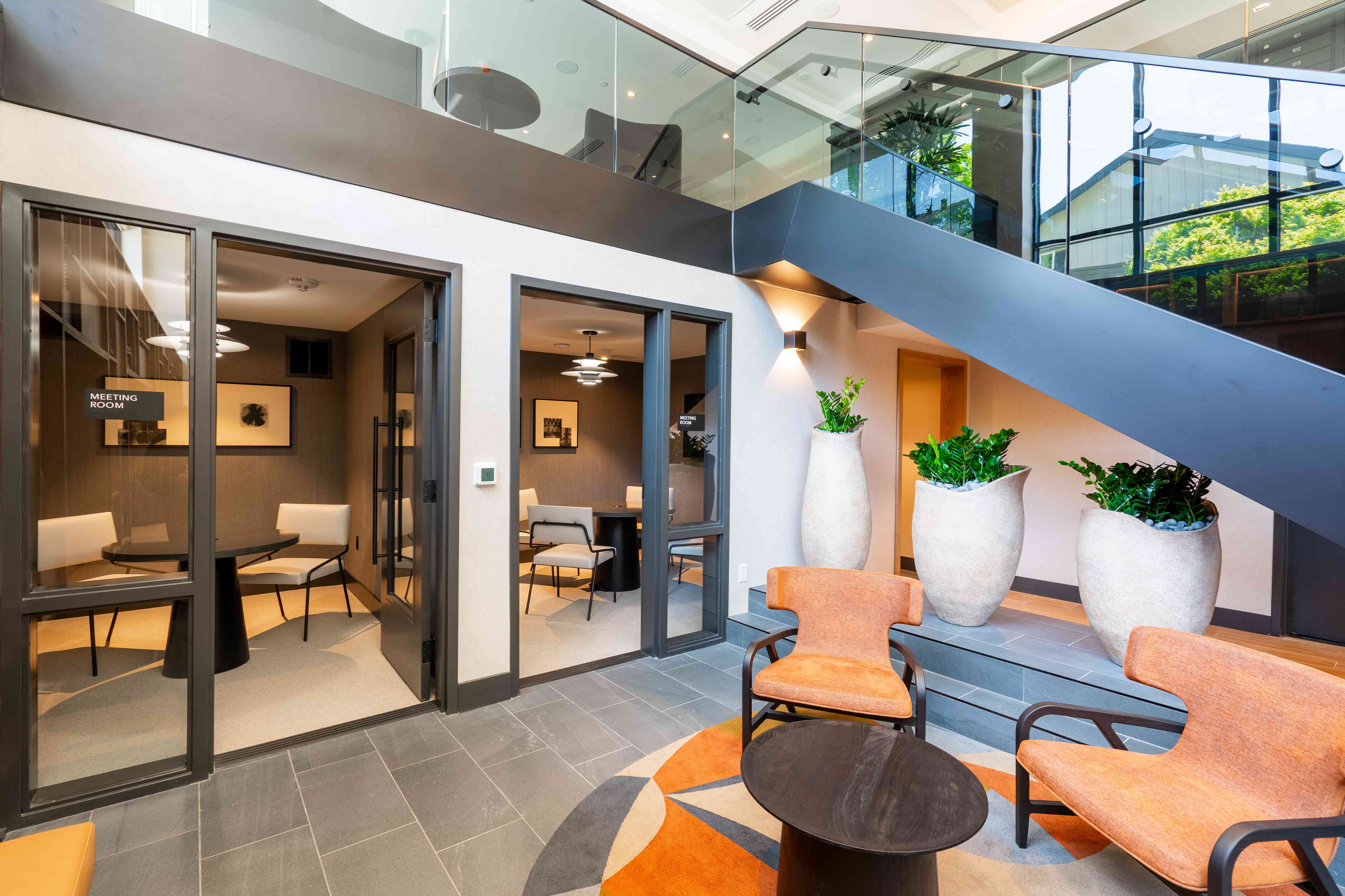 View of Belmont Apartments w Luxury Pool, EV Parking, Pet-Friendly & More