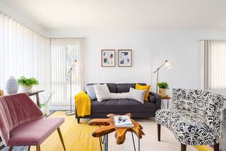 Living room at Westlake Village