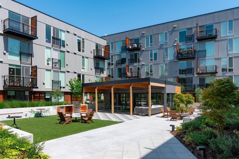 Photo inspiration: Live Green At Arlo Sustainable Eco Friendly Seattle Apartment Building Photo Inspiration