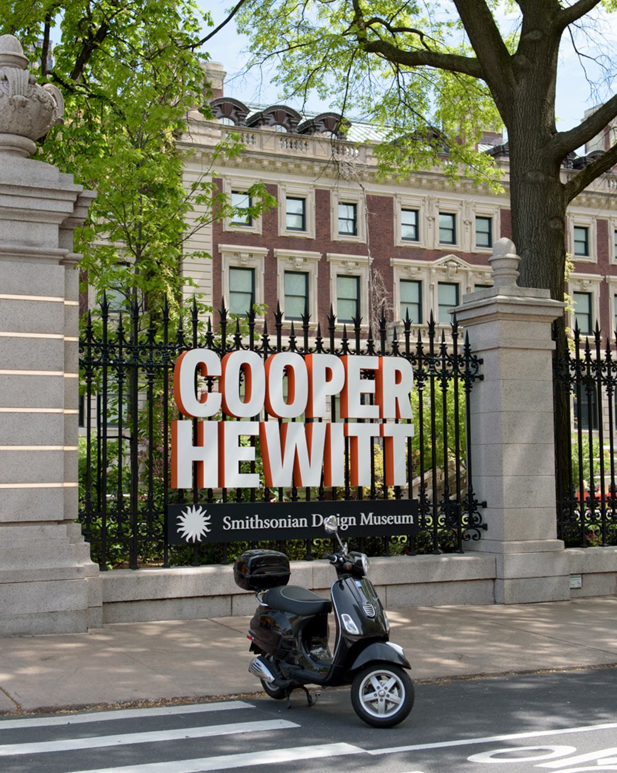 exterior of Cooper Hewitt art museum
