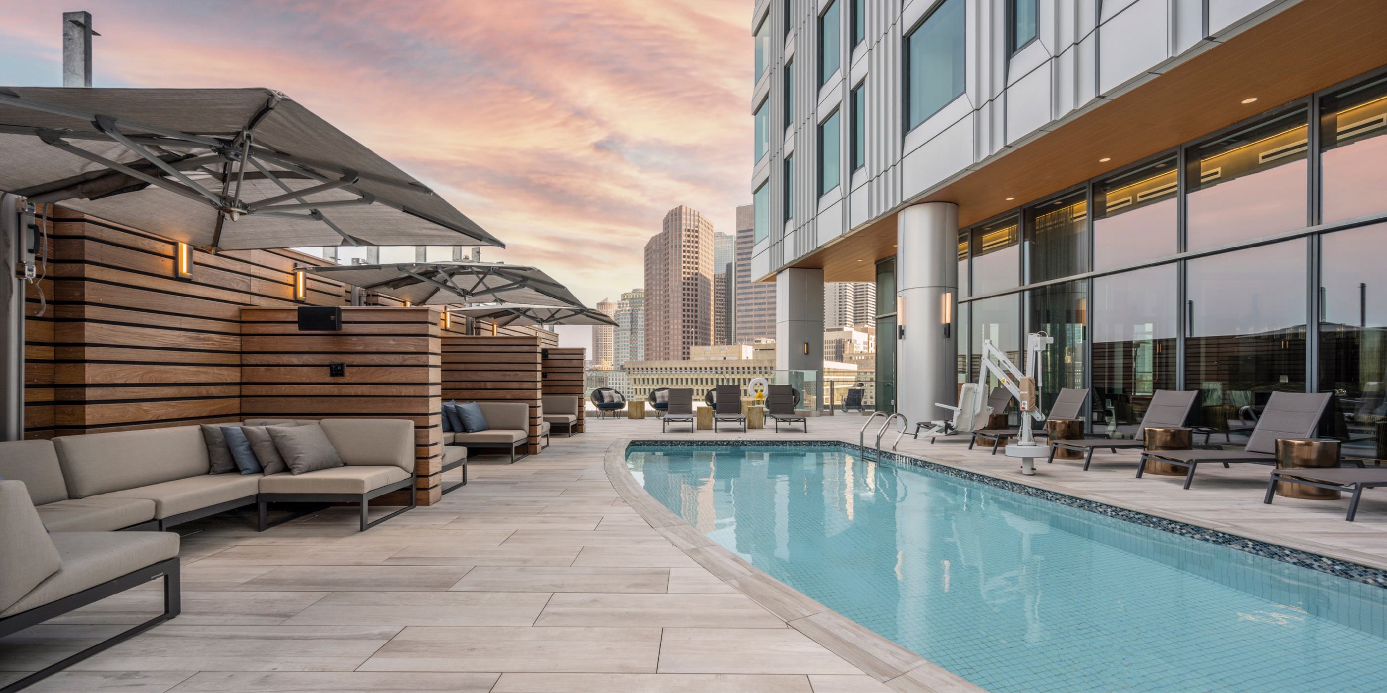 Imagery: Pool/cabana seating