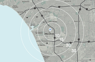 A high level map of the Westchester neighborhood