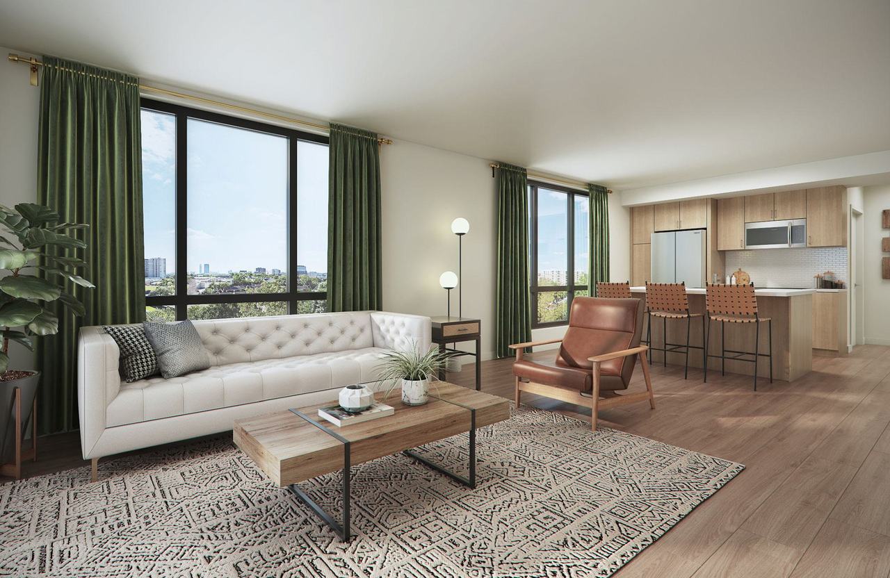 Luxury Seattle Apartments w Large Windows - The Victor - First Hill ...