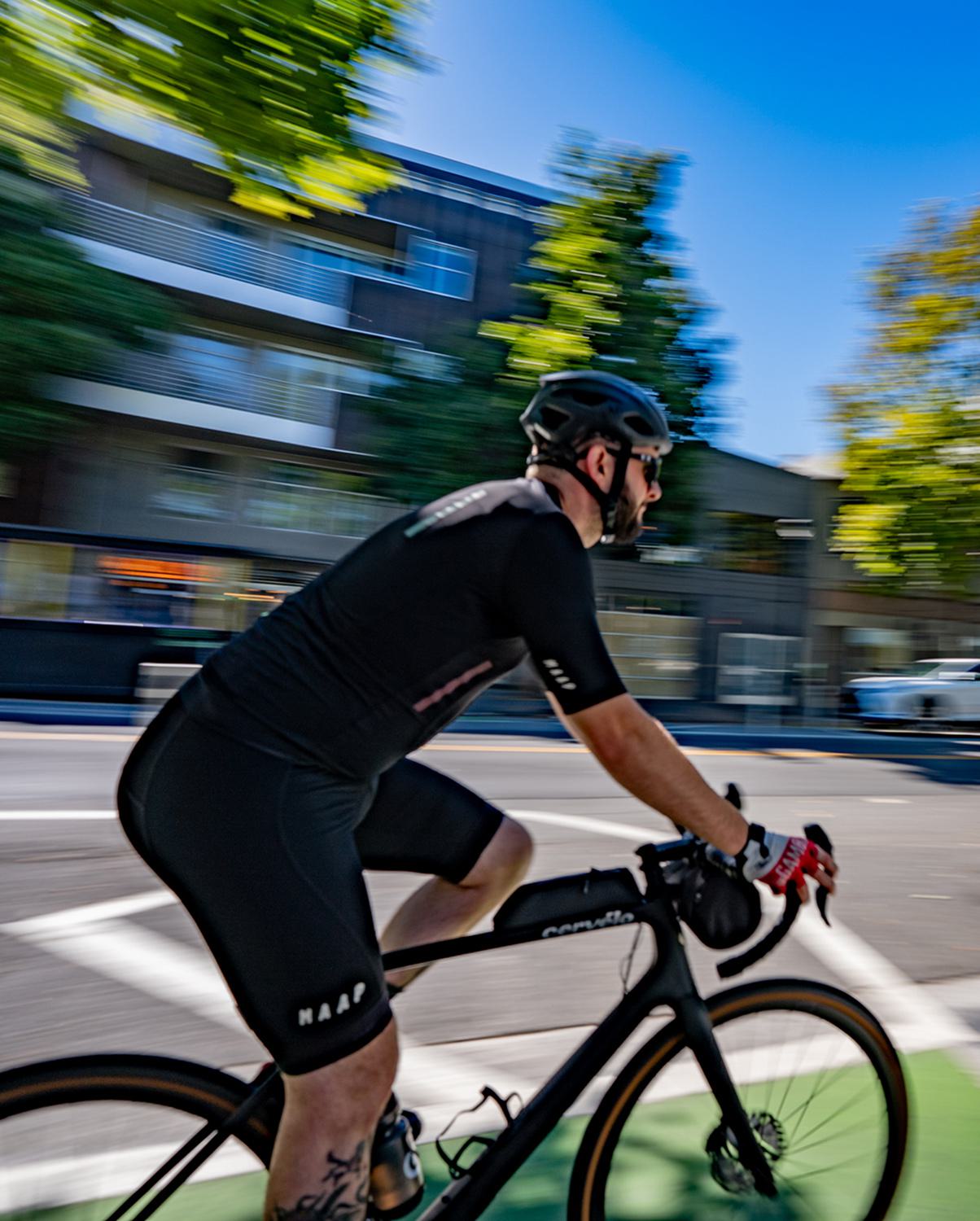 cyclist in san francisco