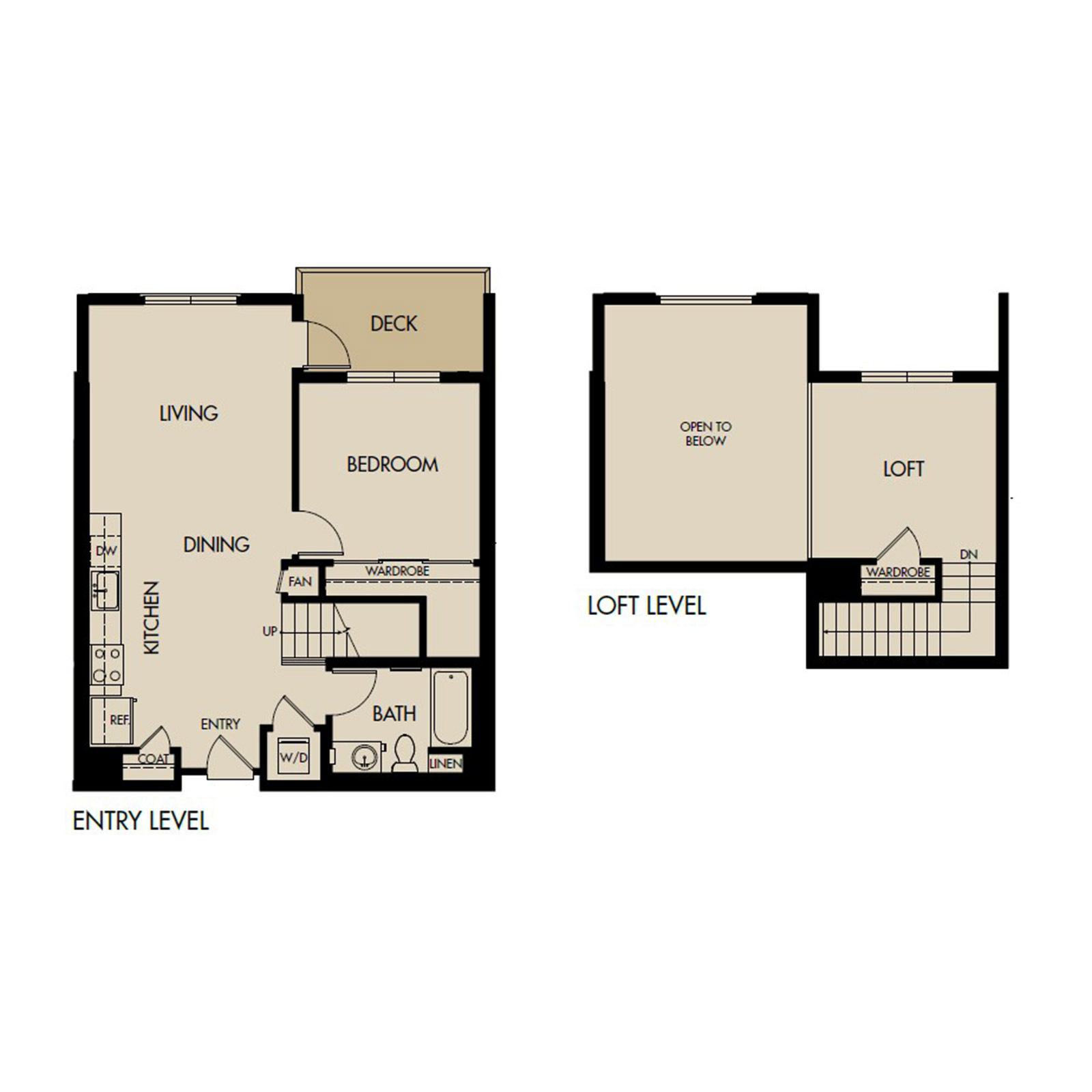 Plan 1A Loft diagram