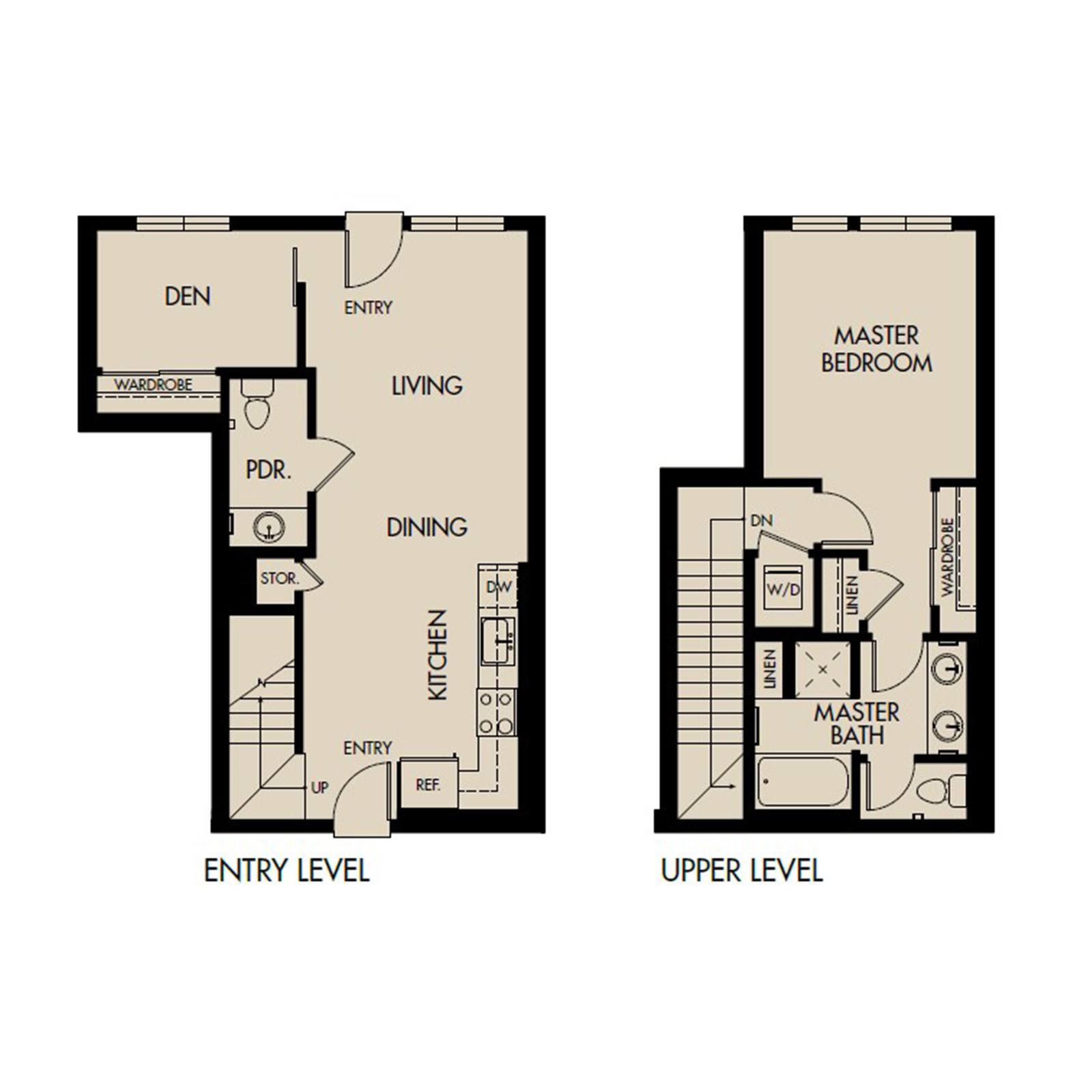 Plan L/W B diagram