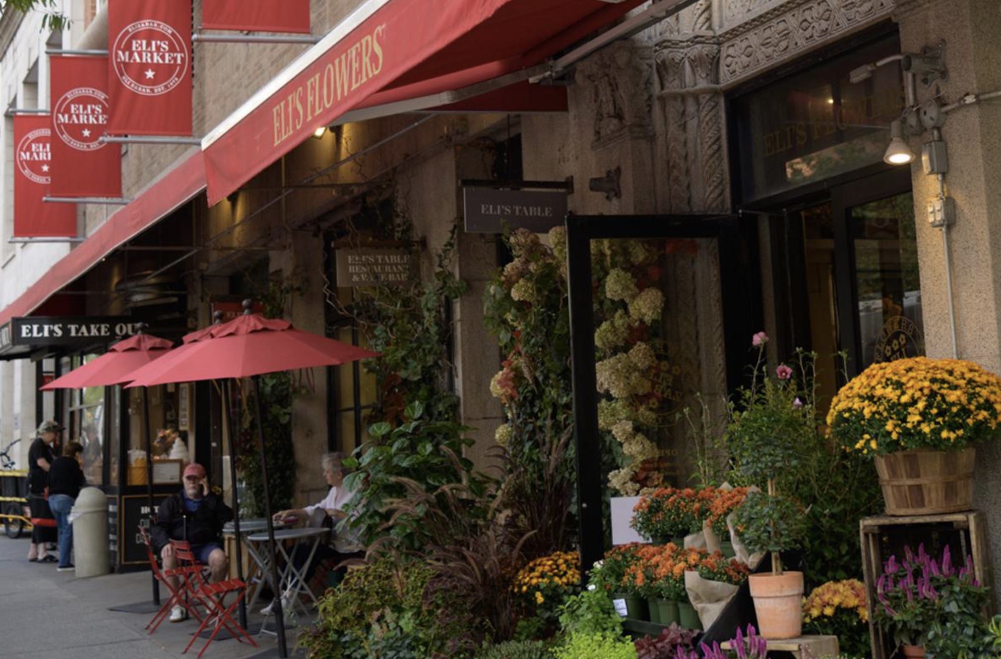 Eli's market and flower shop on the upper east side