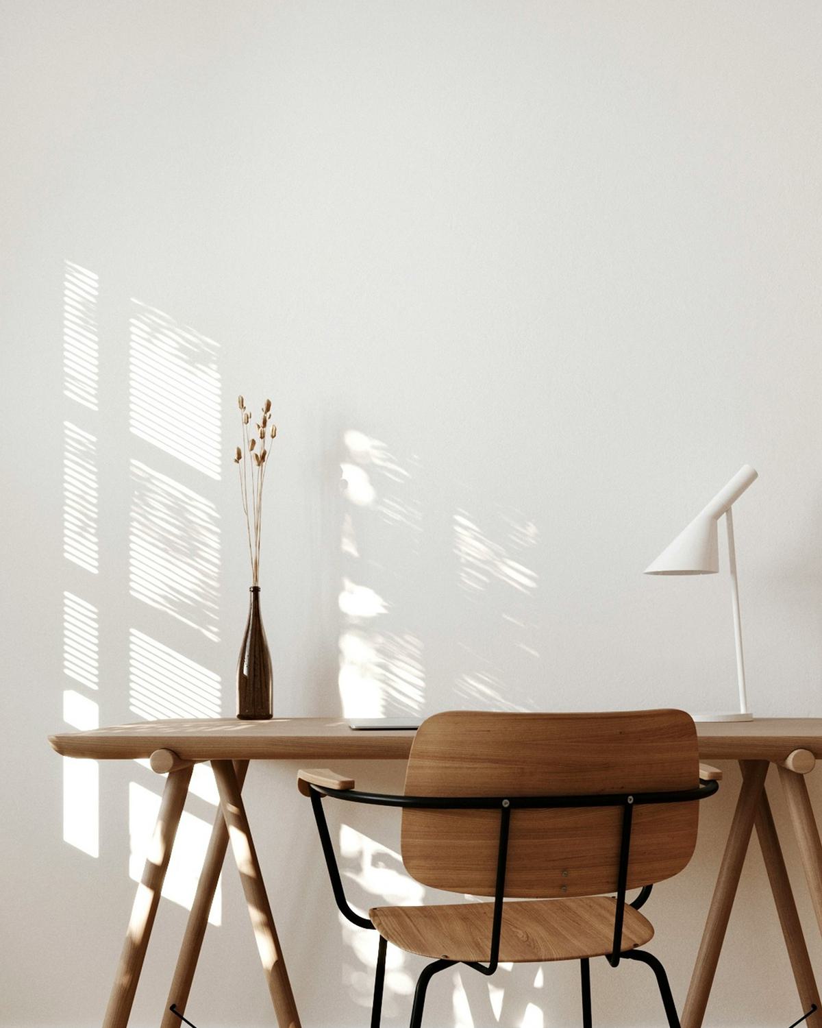 Vignette of kitchen table