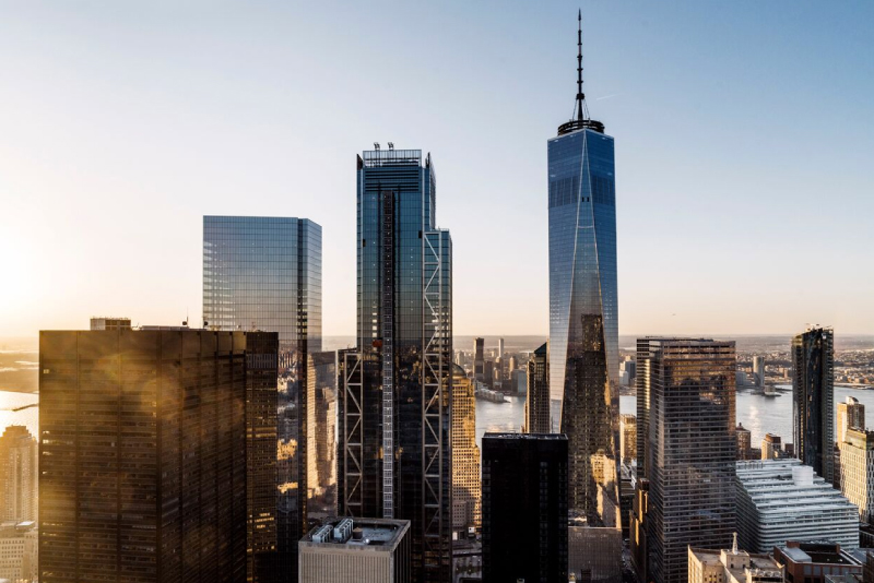 NYC skyline at sunrise - 19 Dutch lower Manhattan luxury apts