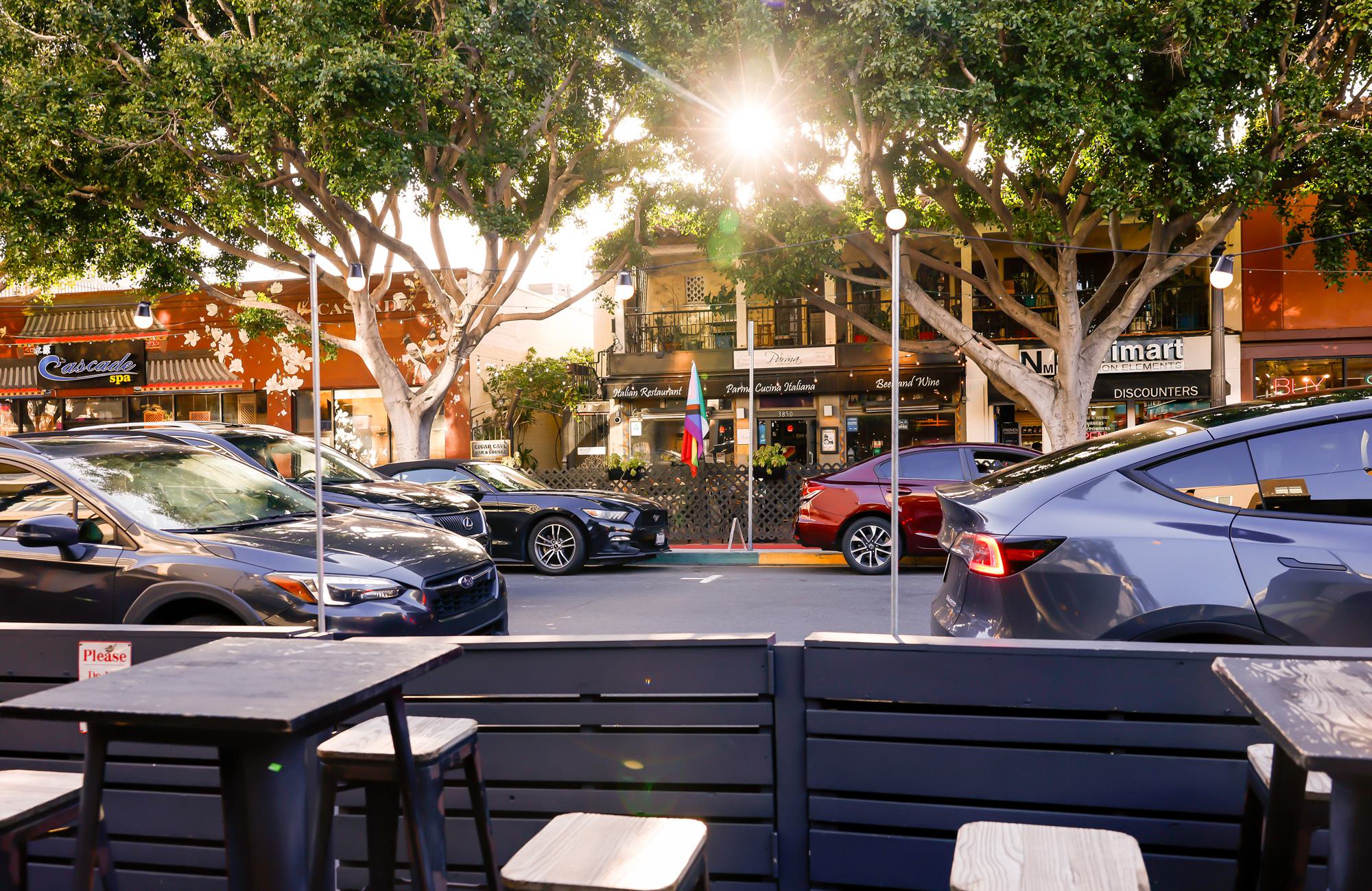 fifth avenue shops and restaurants in hillcrest