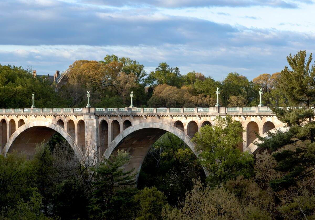 taft bridge in woodley park washington DC