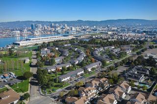 aerial view of Alameda ca
