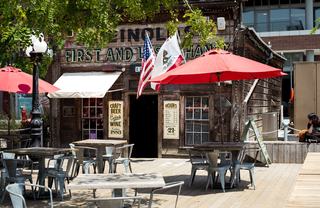 exterior of the first and last chance saloon in jack Londons square