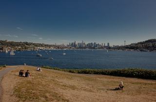 gas works park in Fremont Seattle