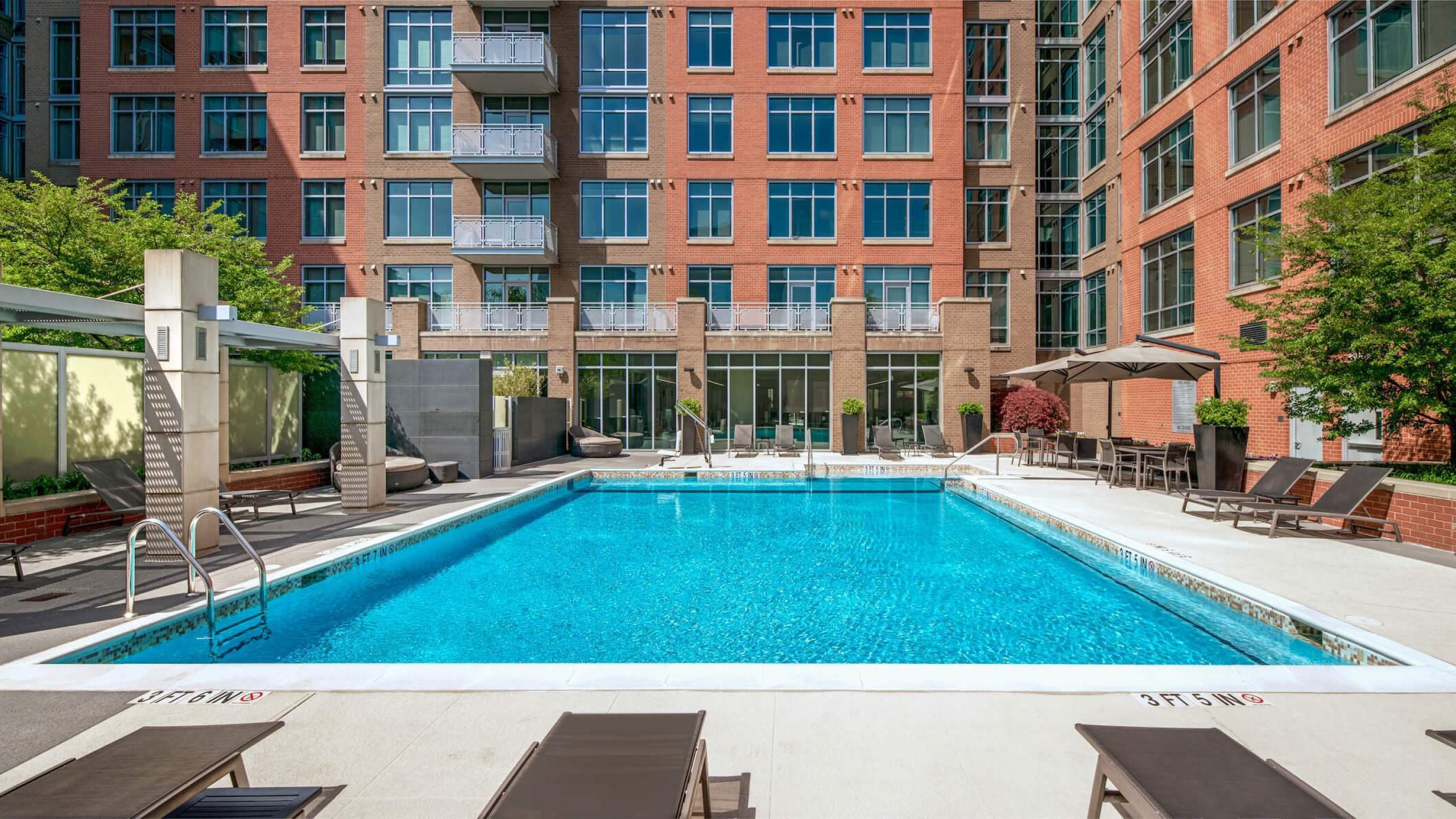 resort-style outdoor pool