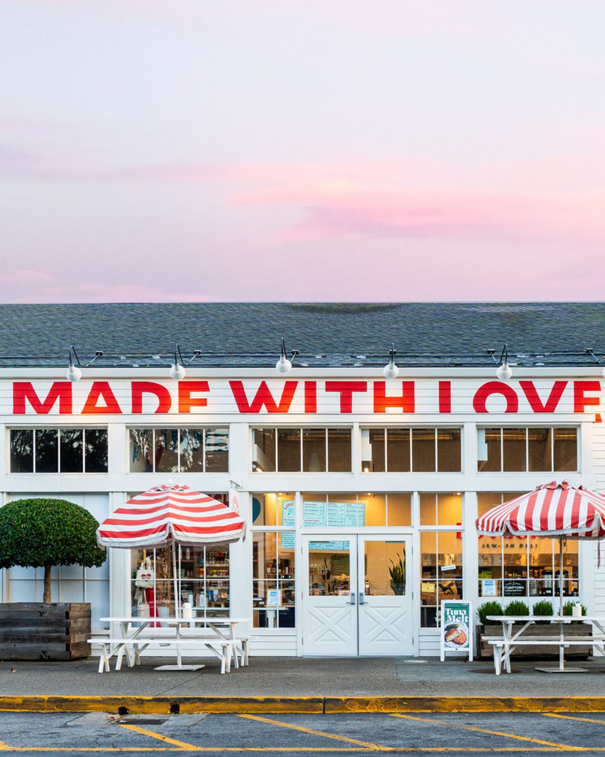 Made with Love storefront in Marin Country Mart