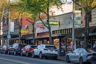 downtown shops in Columbia city