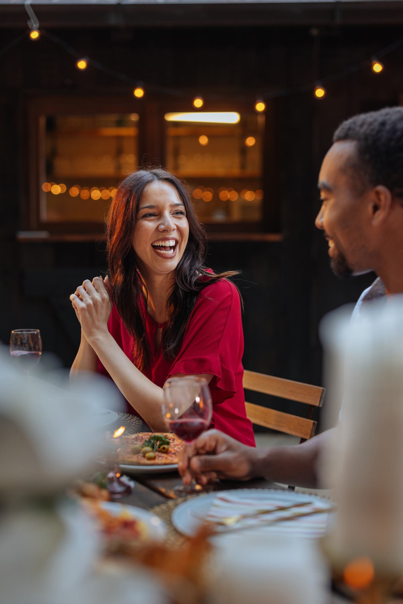 Couple at bar, representing San Jose dining and nightlife scene