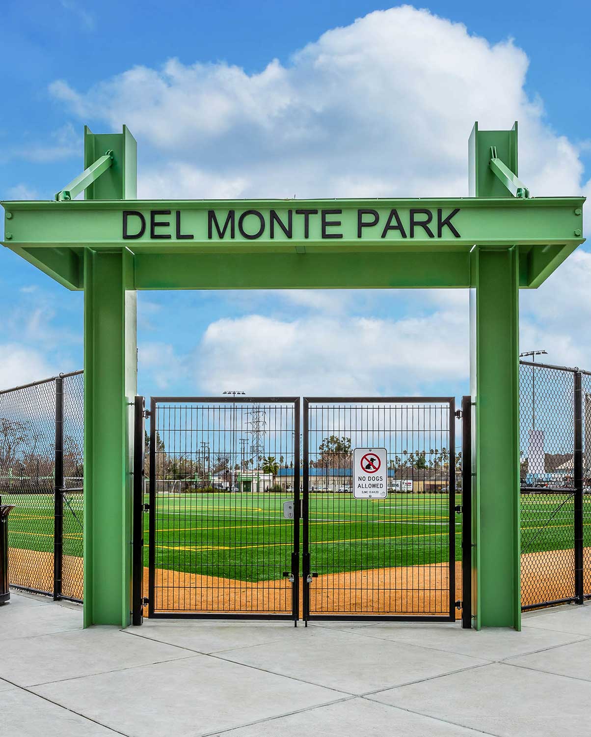 image of Del Monte Park sign