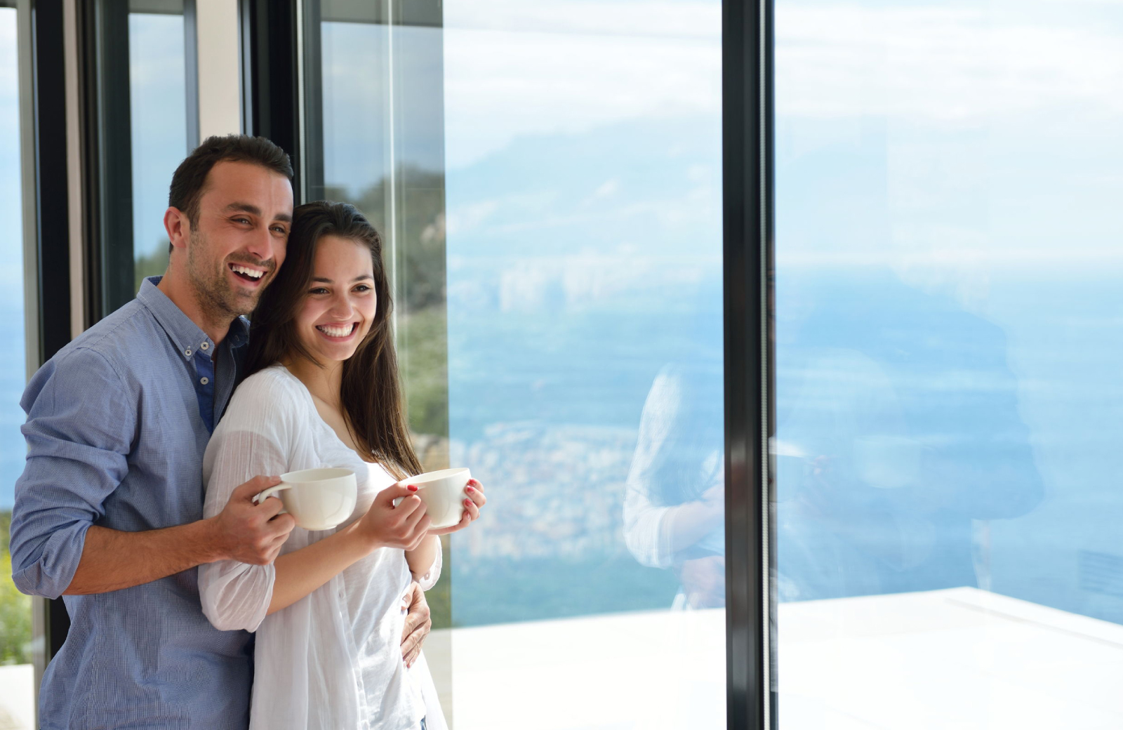 Couple in The Penthouse - The Waypointe Apts