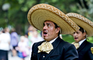Mariachi singers