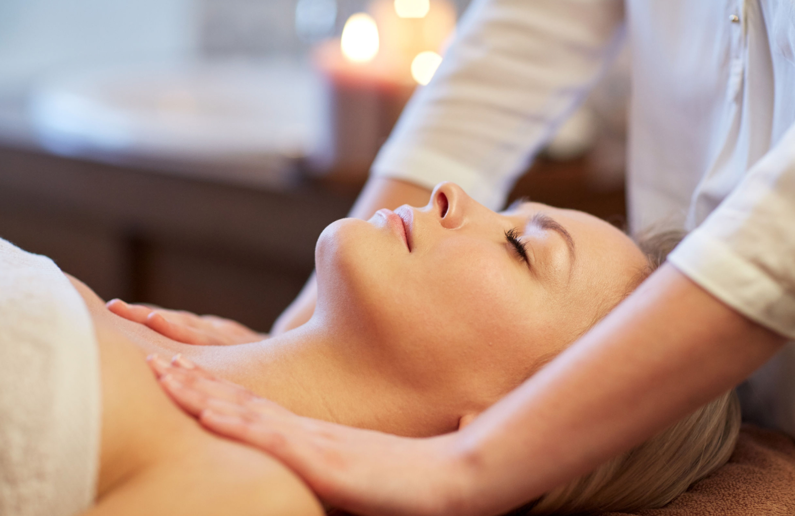 mom getting a massage - The Vue - pamper your mom