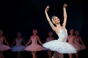 ballerina performing