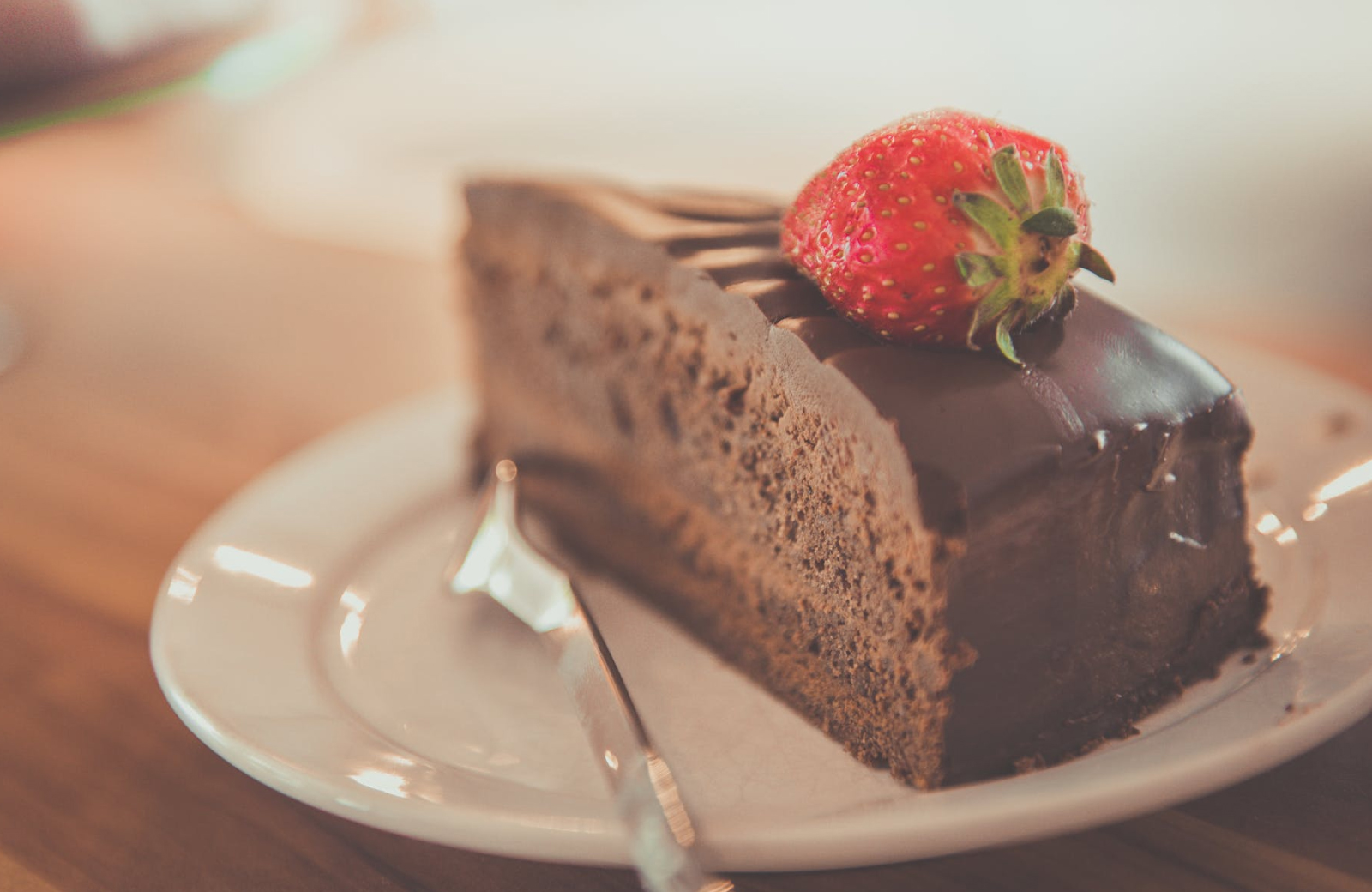 Chocolate cake for Valentine's Day