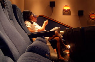 Movie Night in the Cinema Room