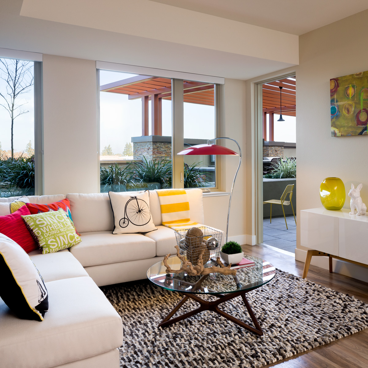 The Village Residences luxury interiors - Living Area