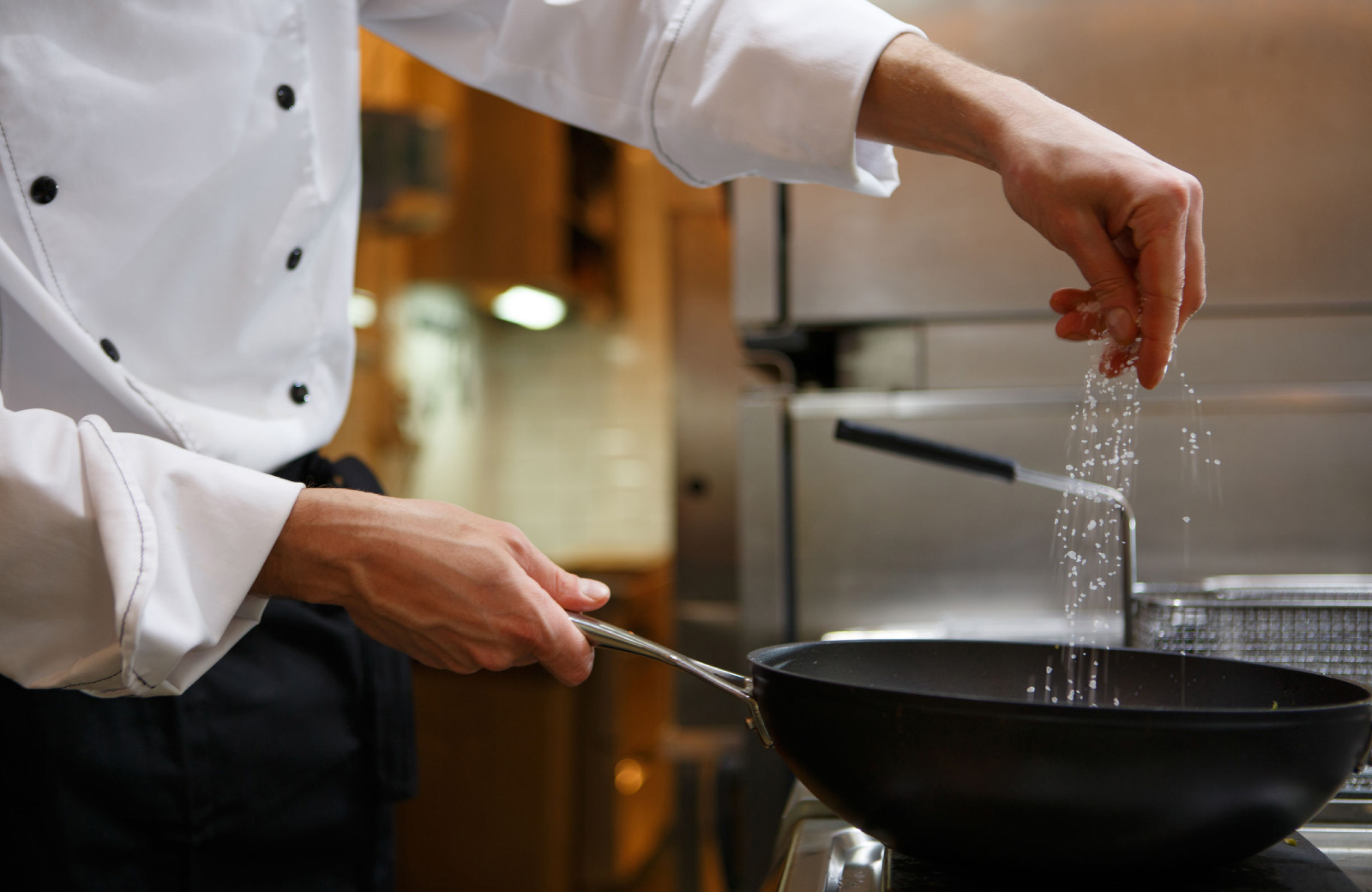 chef cooking a dish