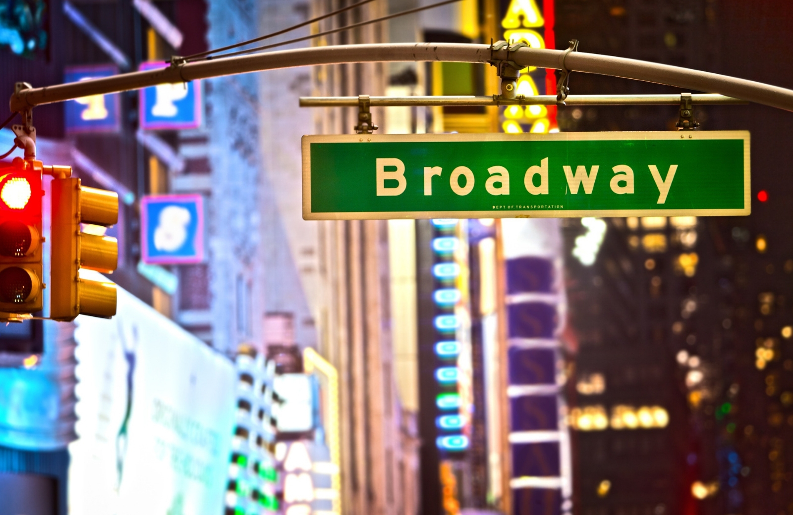 broadway street sign
