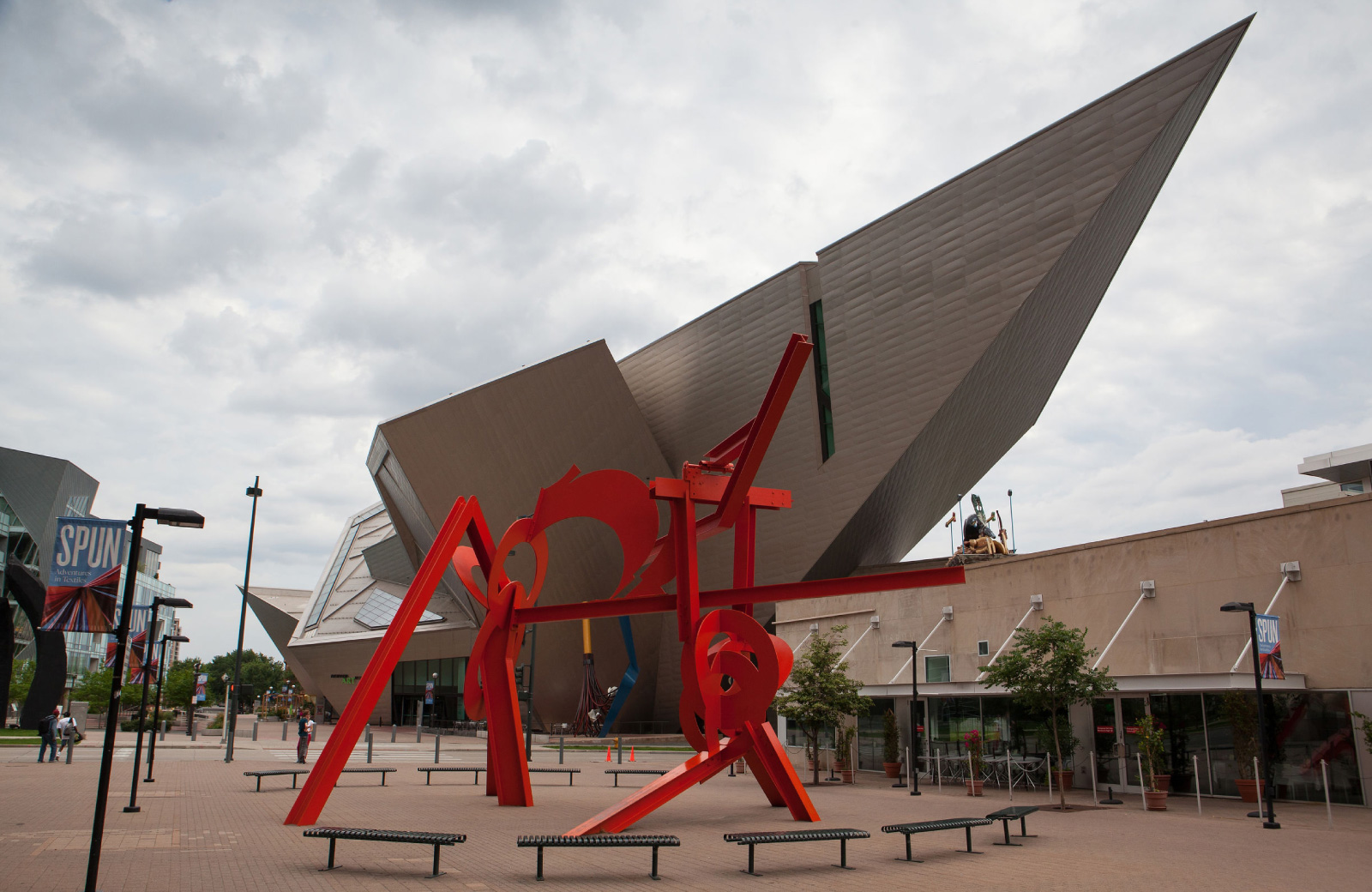 art installation at the denver art museum