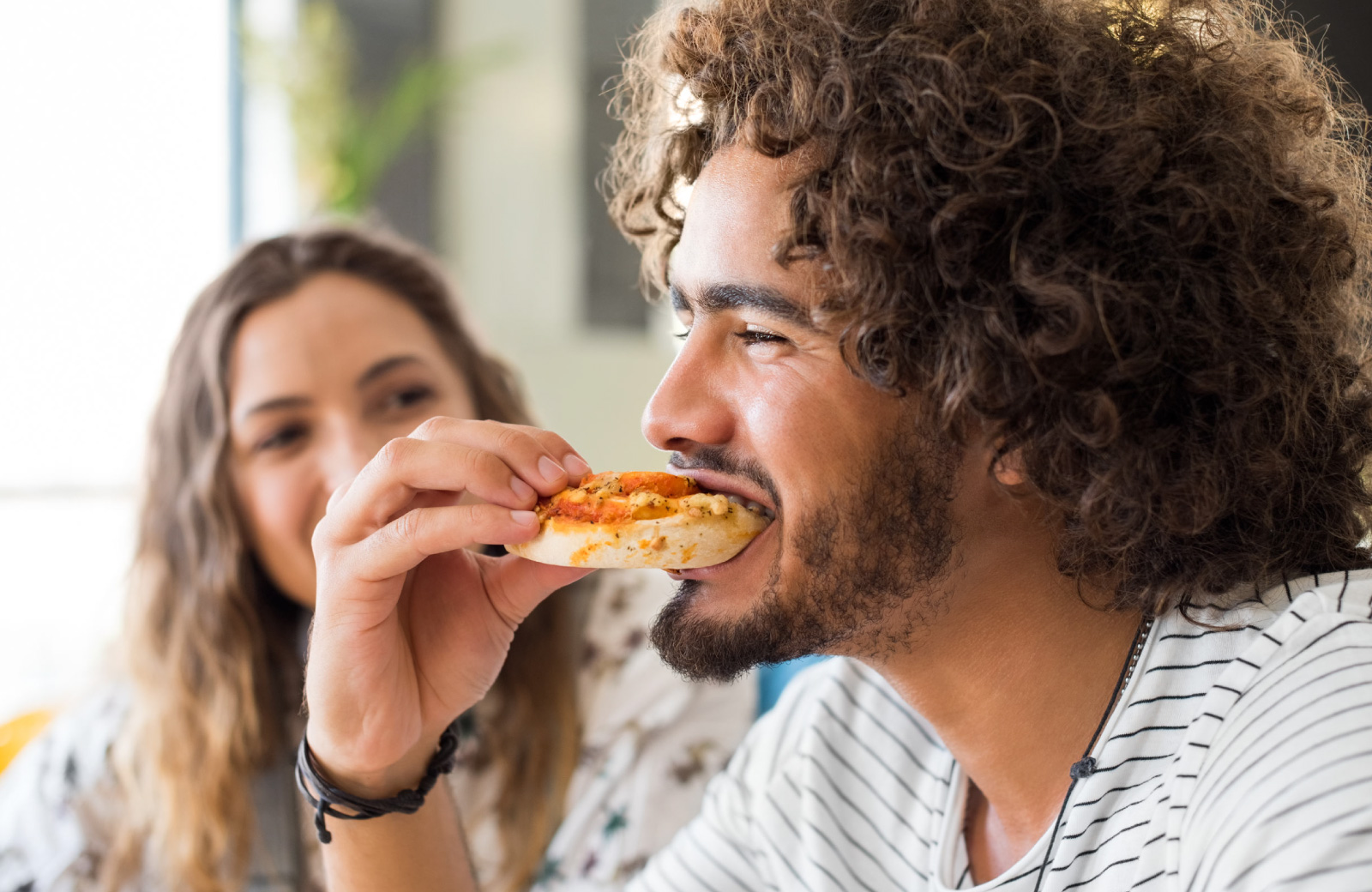 couple during brunch