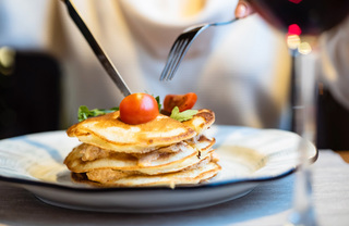 stack of pancakes