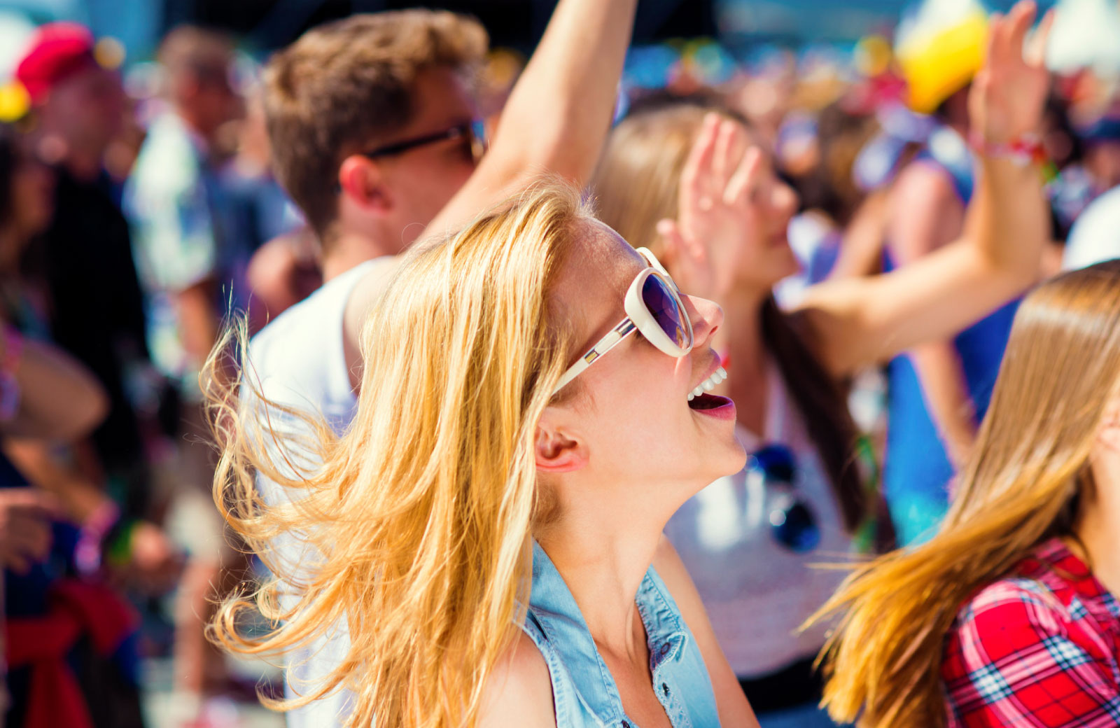 people enjoying an outdoor event