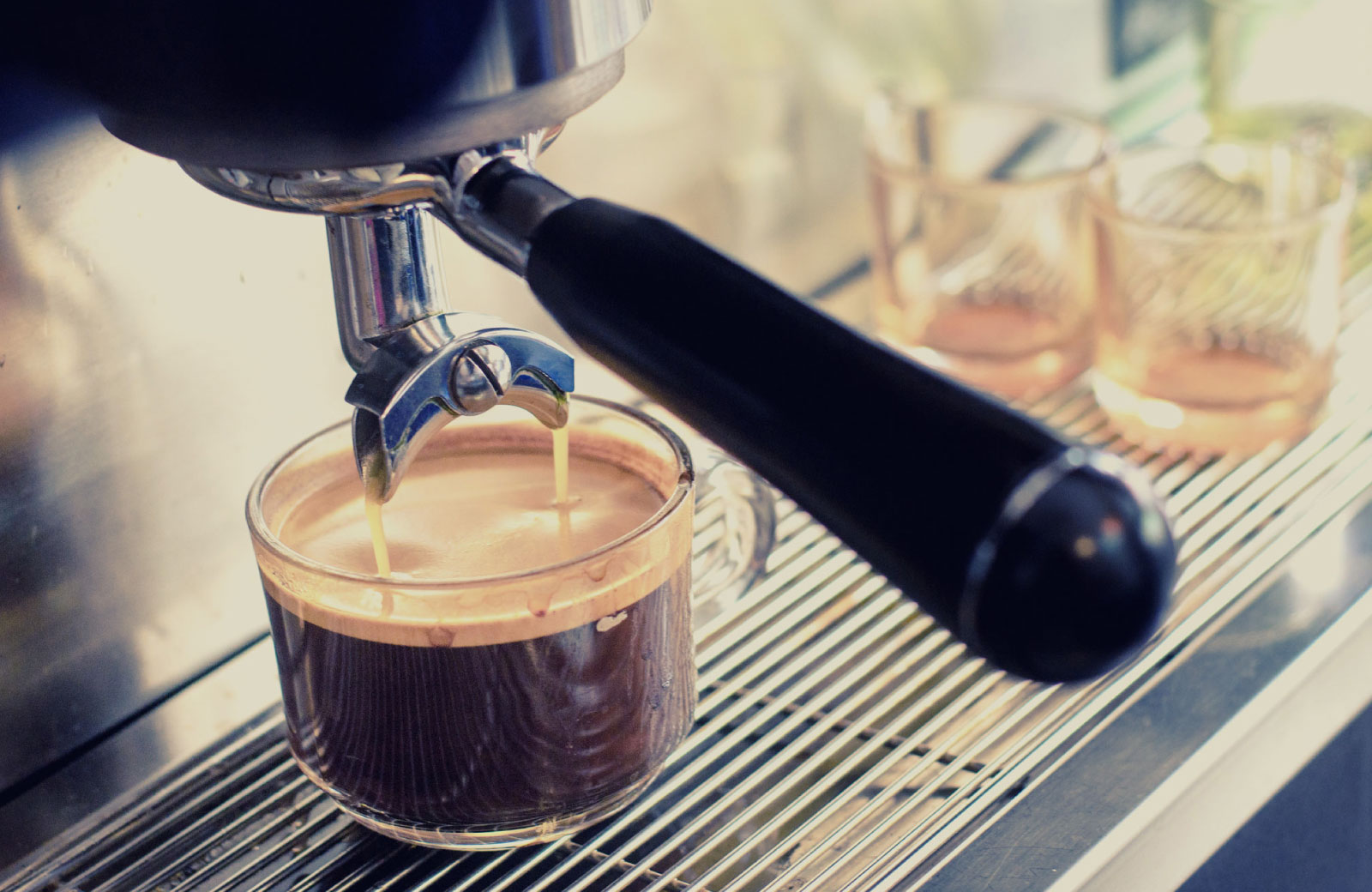 espresso in a cup